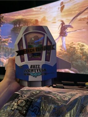 Buzz Lightyear popcorn bucket